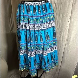 Bohemian peasant skirt.  Take two brand.  1x